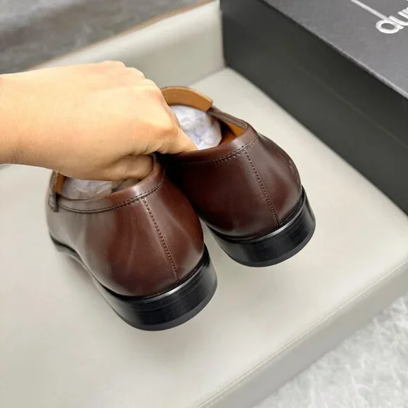 Dunhill Boots Dunhill Mens Classic Business Leather Shoes  display picture 1
